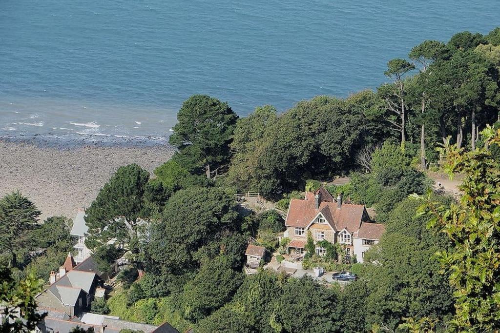 Treetop Cottage At Countisbury Lodge Lynmouth Dış mekan fotoğraf